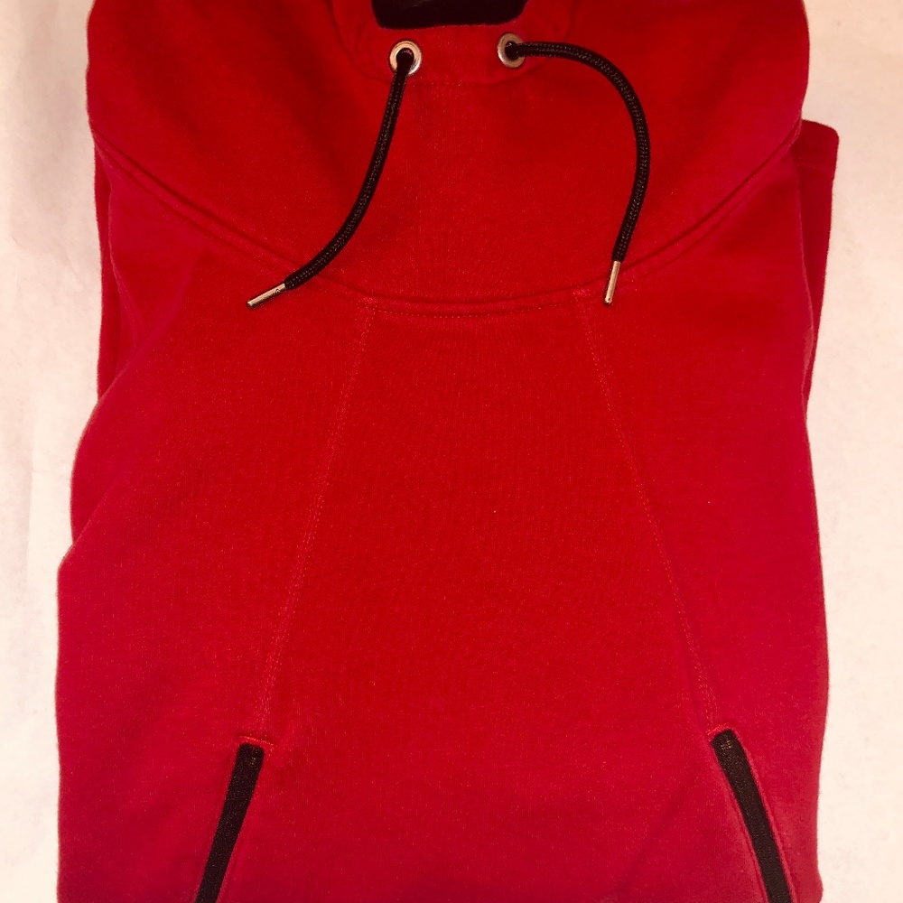 AIR JORDAN RED LOGO HOODIE SWEATSHIRT SZ XL